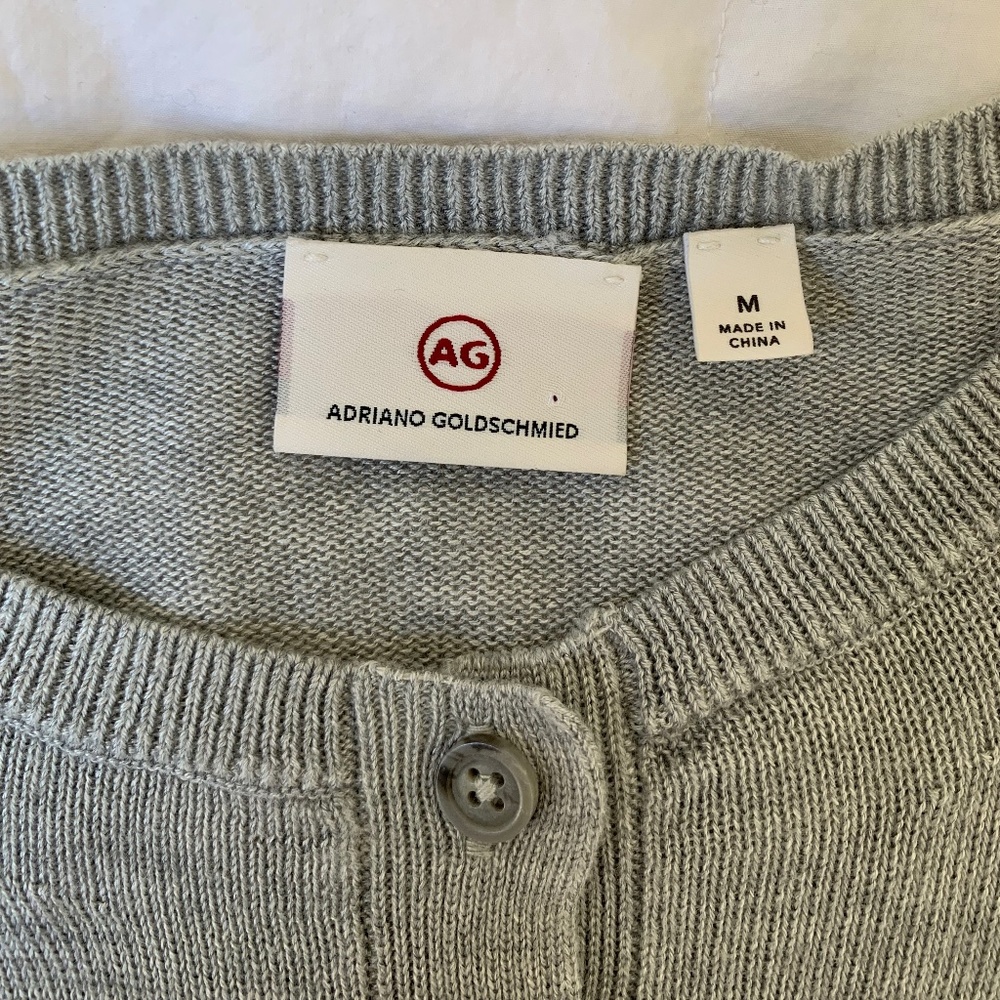 AG Adriano Goldschmied modal/silk/ cashmere sweater